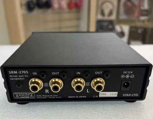 STAX SRS-X1000 Electrostatic Earspeaker System Review