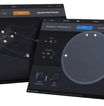 Sound Particles Updates Energy Panner 2 and Brightness Panner 2