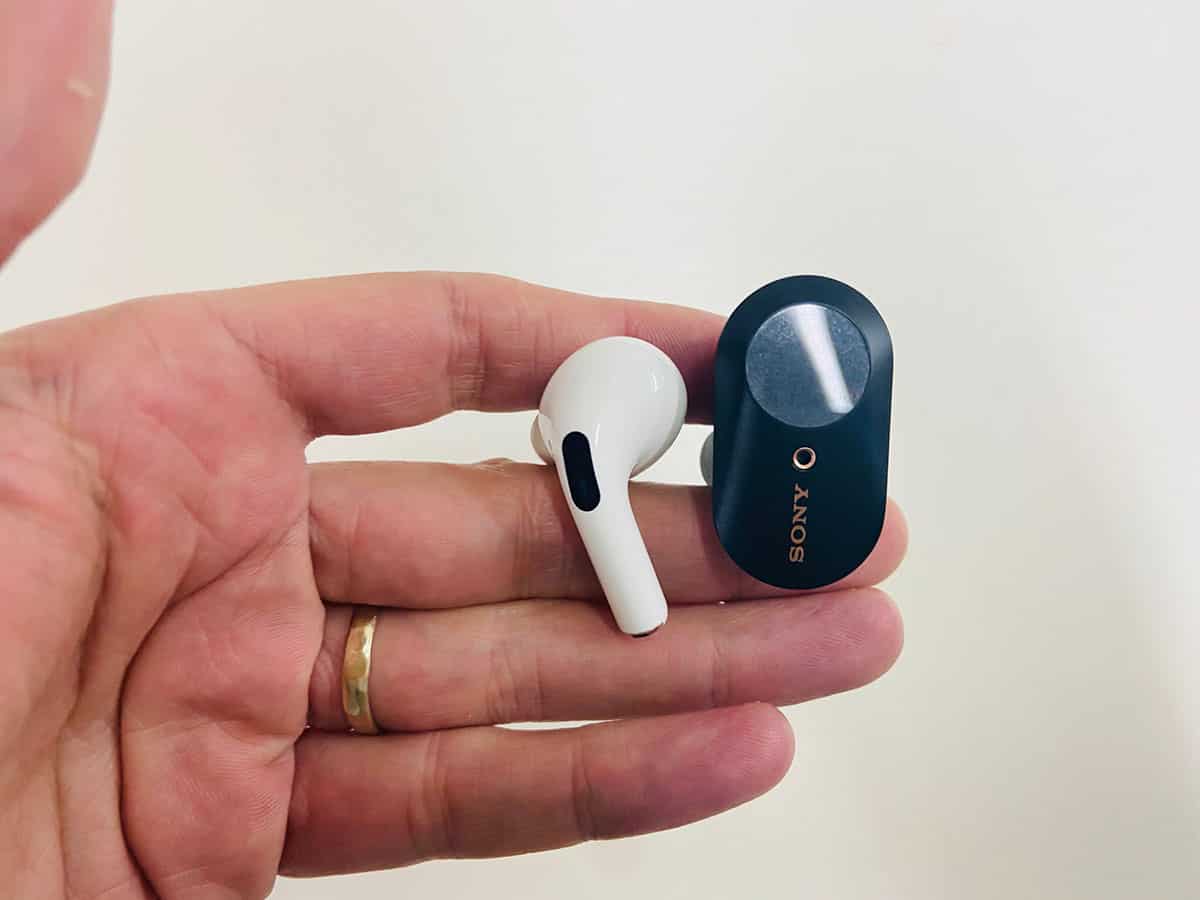 Headphones Wf1000xm3 Vs Airpods Sony 1000xm3 Earbuds Vs Airpods