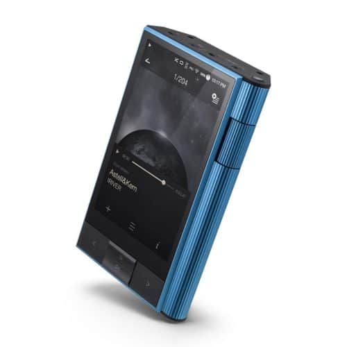 Astell&Kern Kann view of screen and volume control