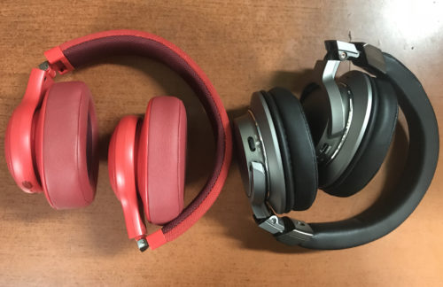 Audio Technica ATH-SR6BT vs JBL E55BT wireless headphones under 200