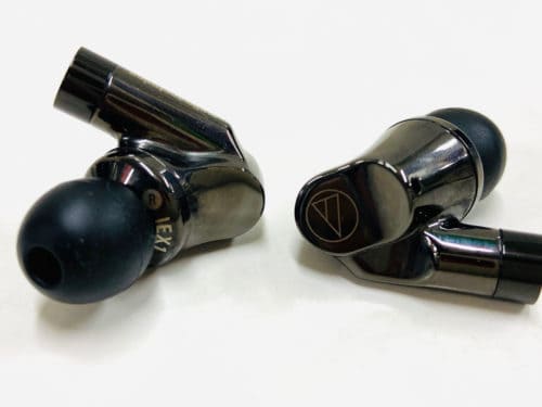 Audio-Technica ATH-IEX1 titanium shells