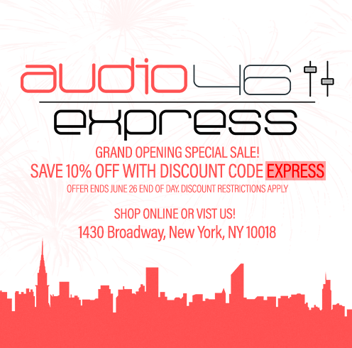 Audio46 Express Second Location