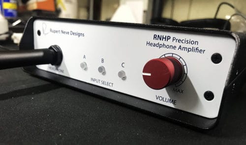 Best Headphone Amplifier Neve RNHP Precision