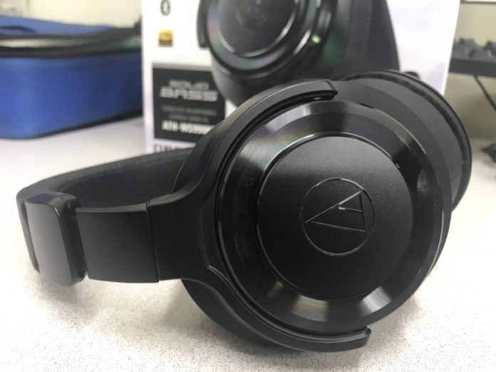 Buy Audio Technica Solid Bass ATH-WS990BT Wireless Noise Cancelling Headphones
