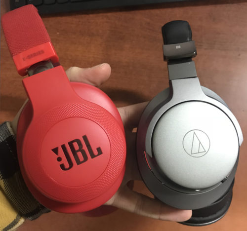 Buy Wireless Headphones Audio Technica ATH-SR6BT vs JBL E55BT