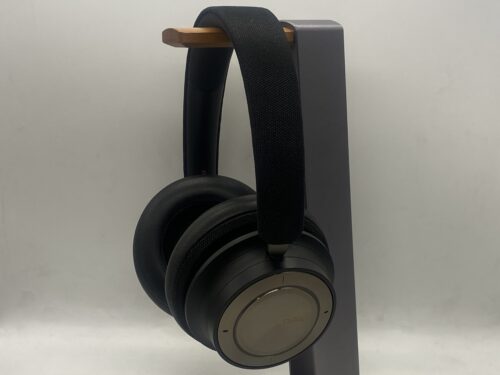 IO-8 on headphone stand 