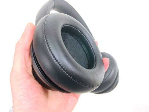 Dali IO-4 plush earpads with firm fit