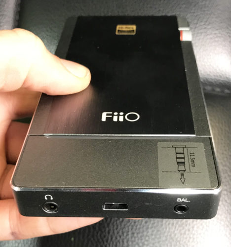 FiiO Q5 DAC and Headphone Amplifier Outputs