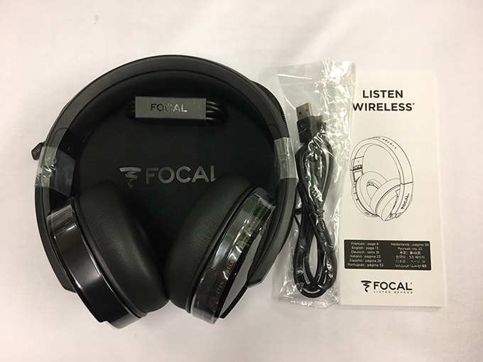 Focal Listen Wireless Headphone: Contents in the box
