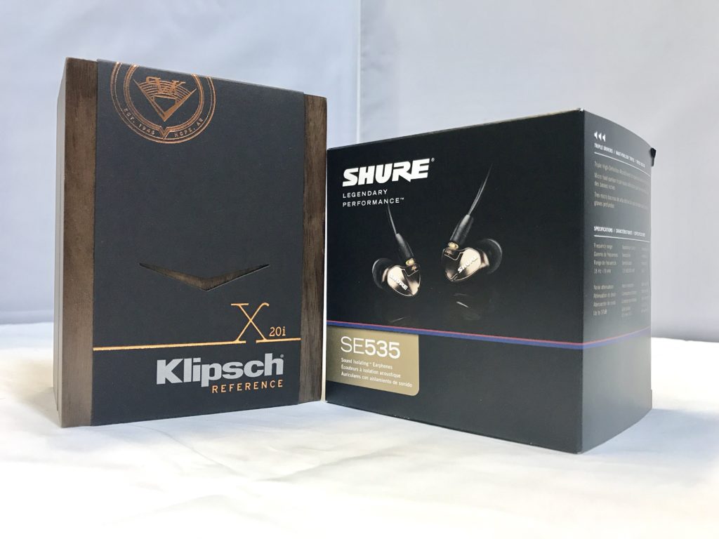 Klipsch x20i vs Shure SE535 Earphones Comparison Review Major HiFi