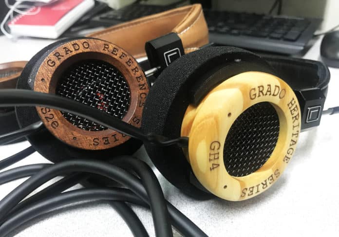 Grado GH4 vs RS2e Comparison Review Wooden Earcups