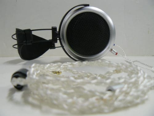 Headphone chord attached 