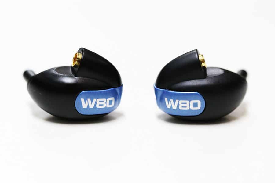 MajorHiFi: Westone W80 Bluetooth Gen 2 Review earpieces side view