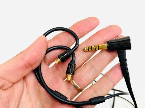 Audio-Technica ATH-IEX1 A2DC cable with 4.4mm termination