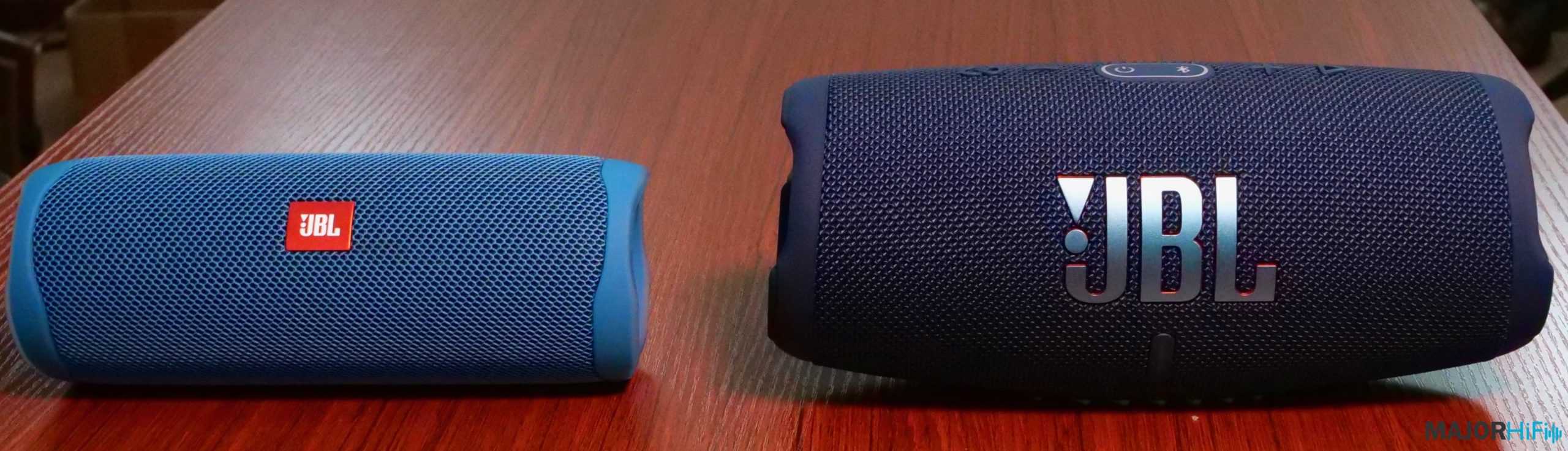 Geld rubber Pikken lokaal JBL Charge 5 vs Flip 5 - Bluetooth Speaker Comparison - Major HiFi