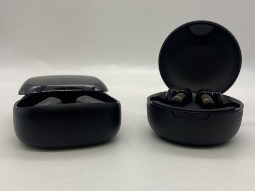 JVC Kenwood Glass Core Pro vs JVC Wood Masterpiece case open 