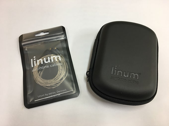 Linum G2 BaX MMCX Cable and Case