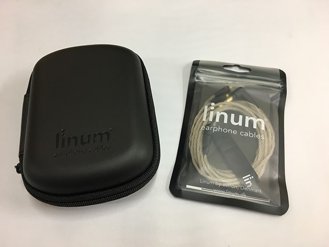 Linum G2 SuperBaX MMCX Cable and Case