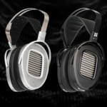 HiFiMAN Arya Unveiled Vs HE1000 Unveiled Comparison Review HiFiMAN Arya Unveiled open-back planar magnetic headphones side view