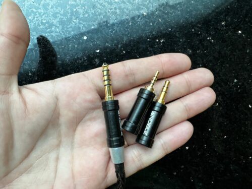 Noble Audio Stage 3 features interchangeable cable terminations.