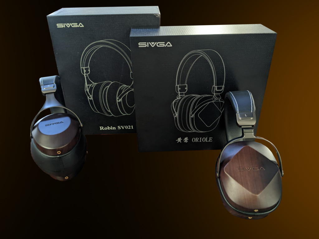 SIVGA SV021 Over-Ear Kopfhörer | Zebrano Holz, 50mm Treiber, 32Ω - Für HiFi Musikgenuss