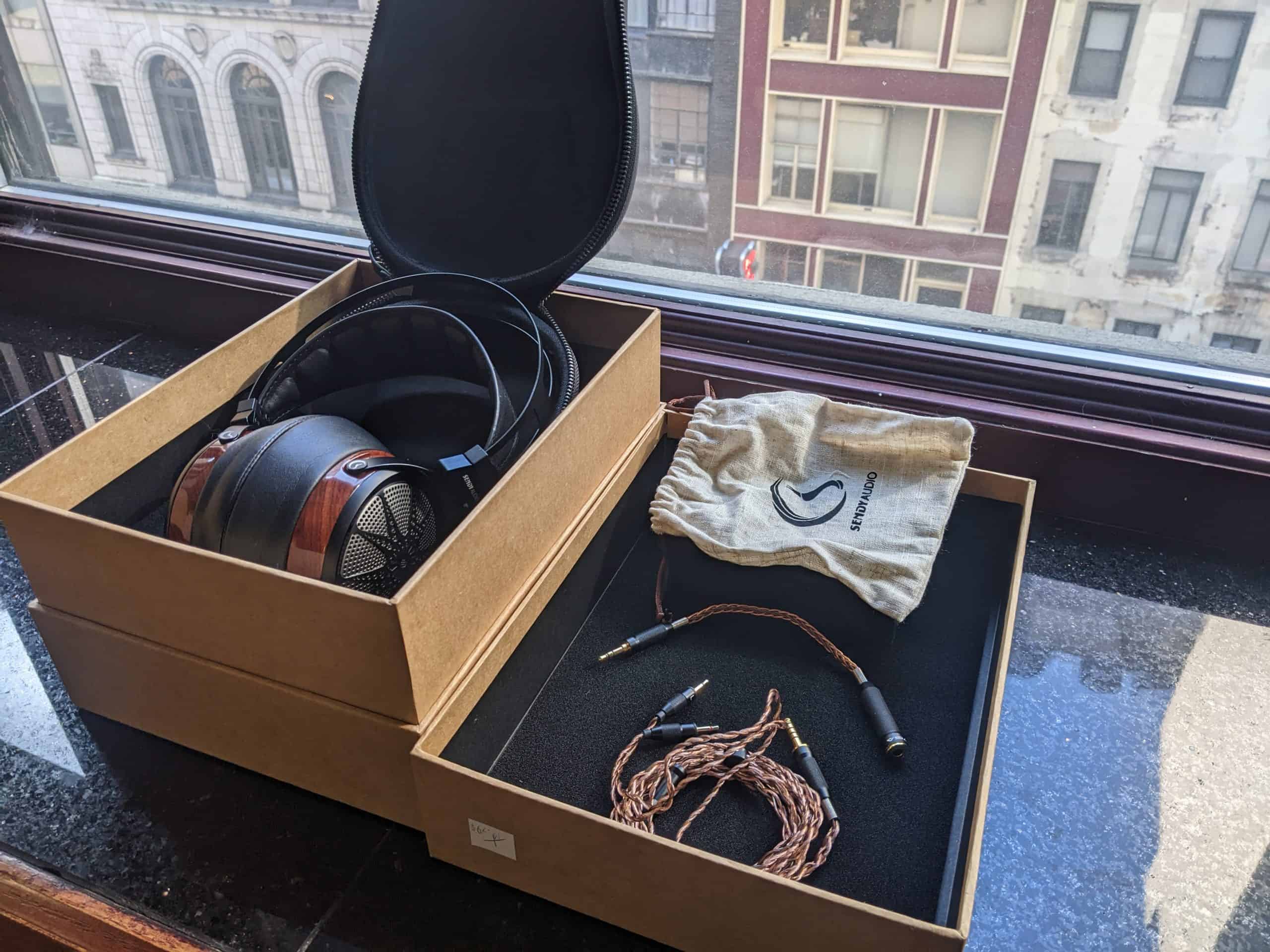 Sendy, Apollo, Headphones, planar, over ear, open back, 4.4mm balanced cable
