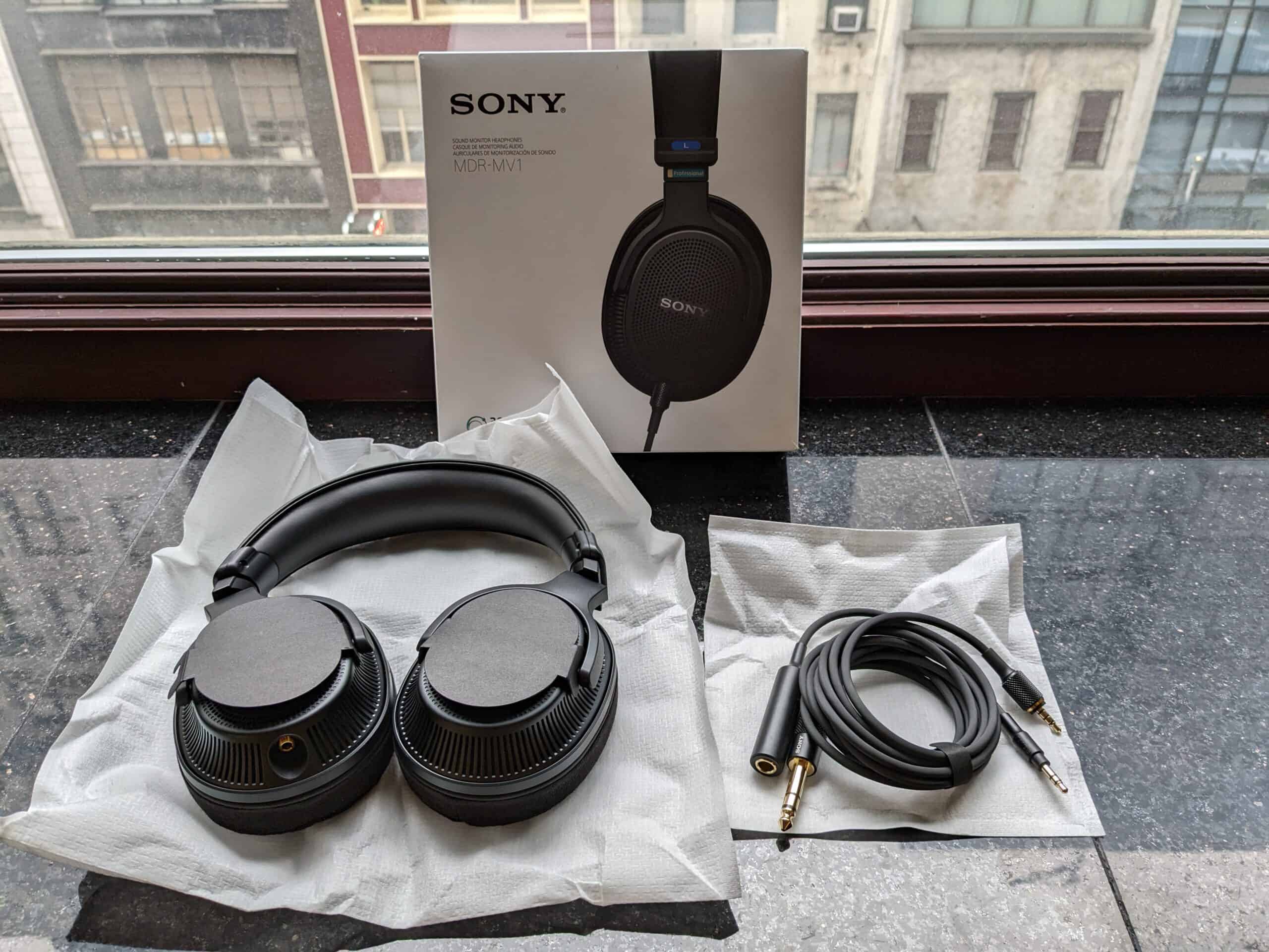 Sony MDR-MV1 Open-back Studio Monitor Headphones