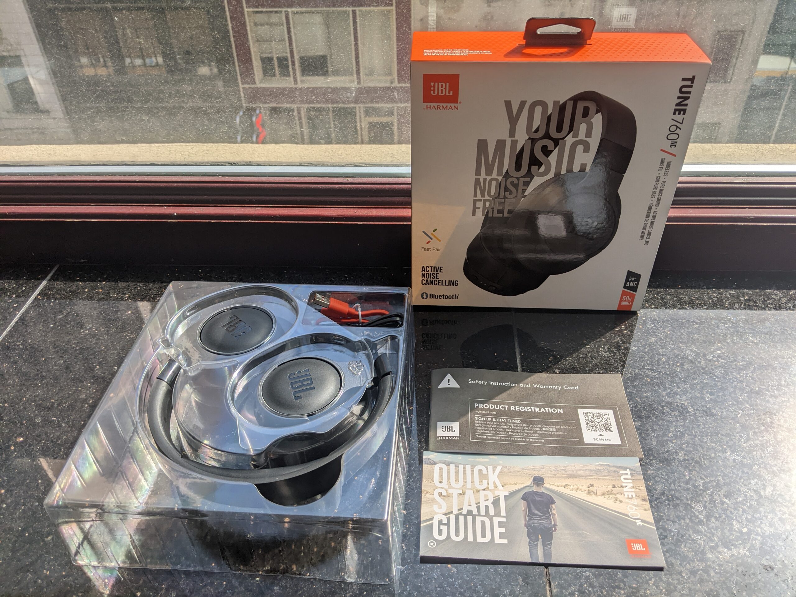 JBL, Tune 760NC, Wireless, headphone, over ear, ANC, noise cancelling