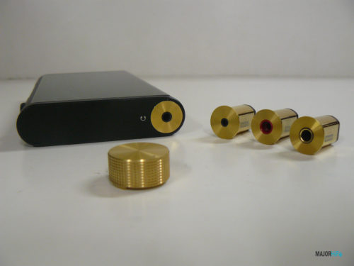 audio player removable connectors