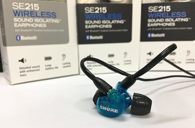 Shure SE215 Wireless Clear Blue Special Edition
