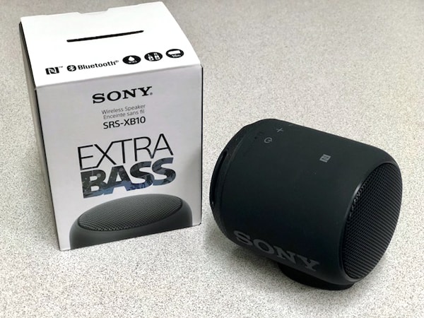 Sony Genuine SRS-XB10 Portable Bluetooth Speaker with EXTRA BASS-Black-New 