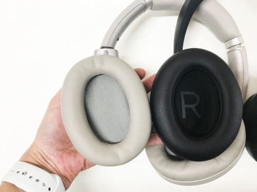 Sony WH-1000XM3 earpad vs Bose Noise Cancelling Headphones 700 earpad