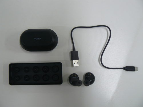 Wireless Earbud Box Contents