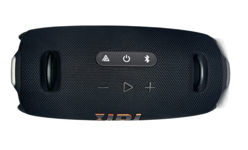 Control panel on JBL Xtreme 4 portable Bluetooth Speaker