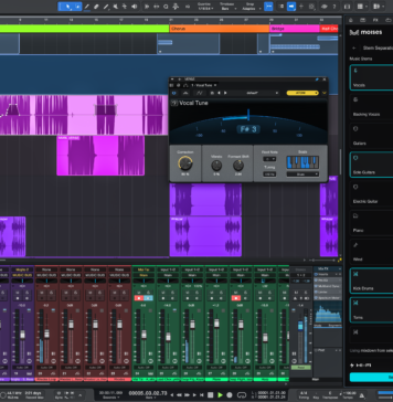 Fender Studio Pro 8.1 Adds Studio Assistant, Moises Integration, and Vocal Tune Plug-In