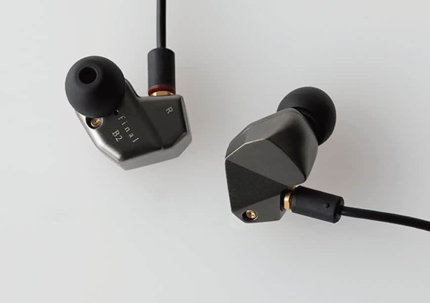 final audio b-series b2 earphone with cable