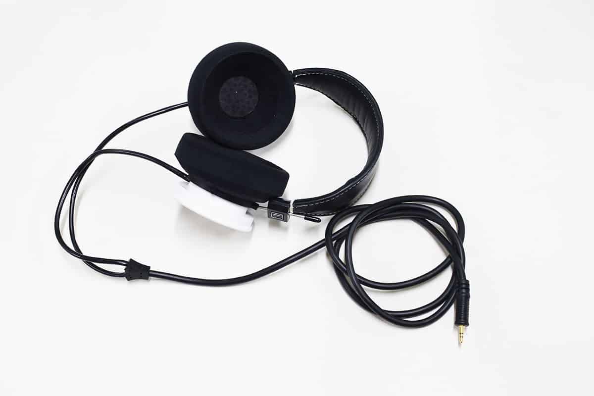 Grado White Headphone Review inside earcup