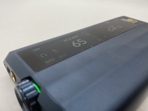 iFi iDSD GR 2  touchscreen 