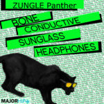 Zungle Panther, Bone Conduction Sunglasses