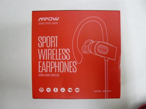 Mpow Flame2 Sport Wireless Earphones box