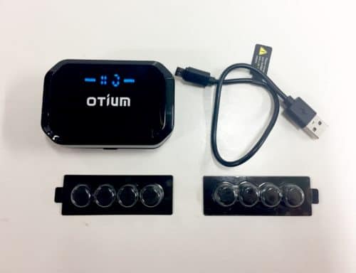 All of the accessories that come with the Otium PowerPods