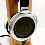 Stax SR-009s Review – The Air Elemental The Stax SR-009s on its stand, with the stators visible