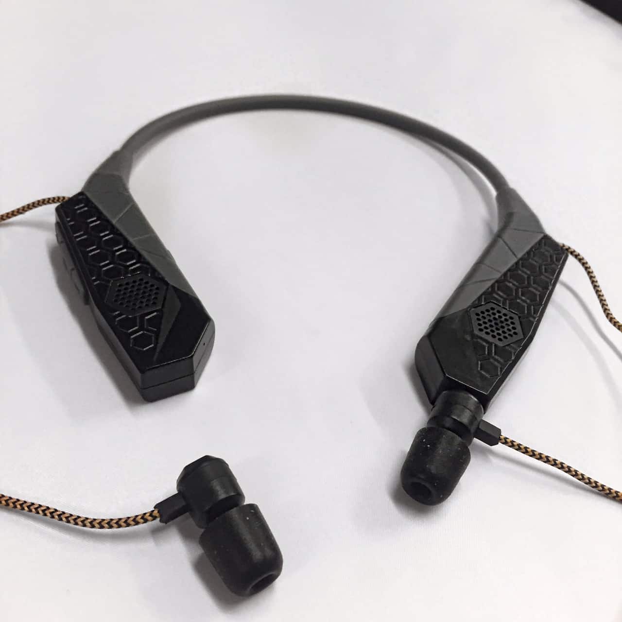 ProComm2 Flex Durable Flexible Bluetooth Neck Band Wireless Headset MIZTT-HFB-P2