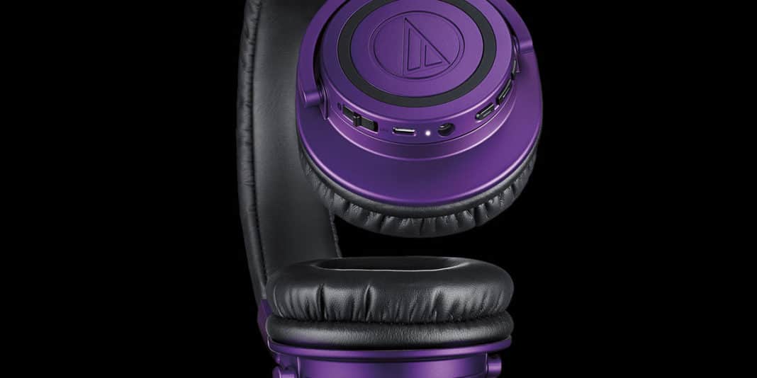 Audio Technica Announce Limited Edition M50xPB and M50xBT PB In Purple